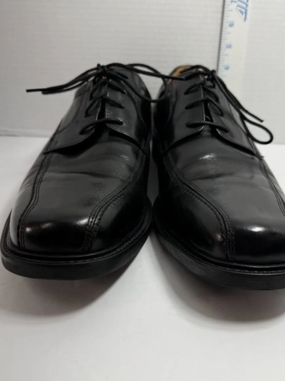Johnston & Murphy Tabor Run Off Men's 12M Leather Oxford Dress Shoes #20-4865